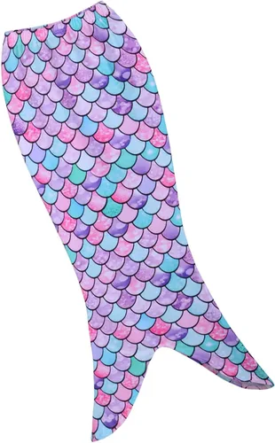 Vista 5 de TFJH E Traje de baño de 3 piezas para niñas y niñas, bikini con cola de pez de 3 a 10 años