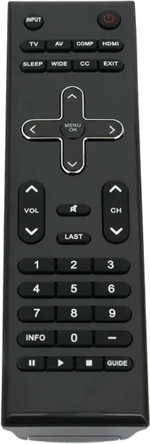 Vista 3 de Reemplazo de control remoto VR10 para Vizio TV E190VA E220MV E220VA E260MV E260VA E321VA E370VA E371VA E420VA E421VA M190VA M220VA M260VA