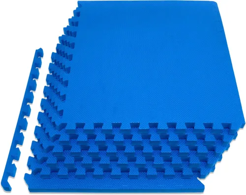 Vista 7 de ProsourceFit Alfombrilla de Ejercicio Tipo Rompecabezas Extra Gruesa ¾" y 1", Baldosas Entrelazadas de Espuma EVA para Suelo de Entrenamiento