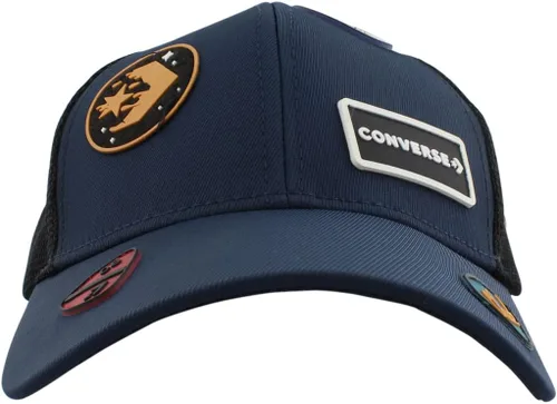 Vista 3 de Converse Gorra Unisex Tamaño OS, Color Azul Marino, marino