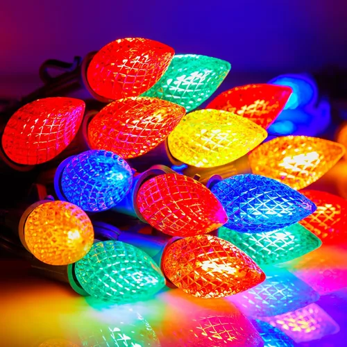 Vista 4 de Brightown - Bombilla LED C7 de repuesto para tira de luces de Navidad