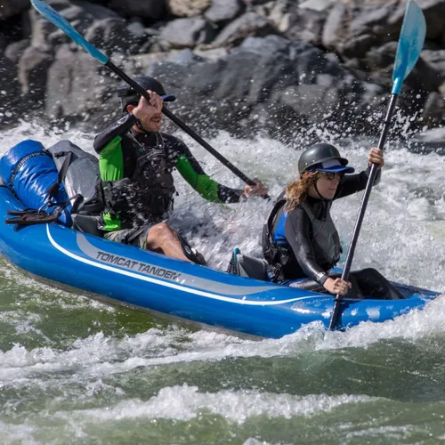 Vista 4 de AIRE Tributary Tomcat Tandem Inflatable Kayak