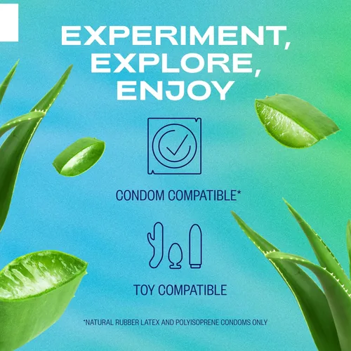Vista 6 de K-Y Sensación natural con aloe, lubricante a base de agua para sexo, juguete sexual y lubricante anal, lubricante personal no pegajoso, apto