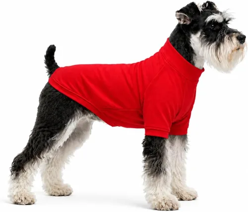 Vista 29 de Lovelonglong Sudadera para perro, otoño, invierno, clima frío, camisetas para perros pequeños, medianos y grandes, ropa de chihuahua, color negro, XS