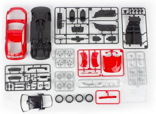 Vista 11 de Revell 14586 2024 Ford Mustang GT 1:25 Escala 65 piezas Nivel 3 Modelo Kit de construcción de automóviles