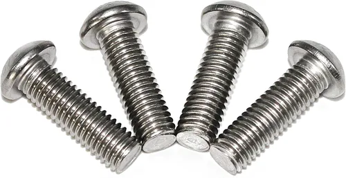 Vista 9 de 100 piezas M4-0.70 x 6 mm Tornillos de cabeza de botón con casquillo hexagonal, acero inoxidable 18-8, llave hexagonal Allen, ISO 7380