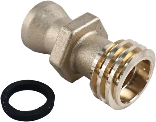 Vista 4 de RE7141M Conector de tanque de propano para carretilla elevadora Válvula de adaptador de conexión masculina