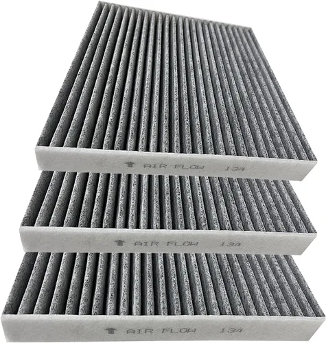Vista 4 de Paquete de 3 Filtros de Aire de Cabina BW134 para Honda Accord Civic CR-V Odyssey Pilot Ridgeline Passport Crosstour CSX ILX MDX RDX RL RLX TL TLX