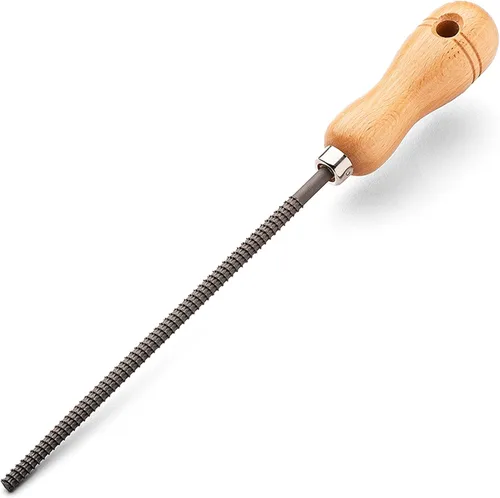 Vista 7 de Kings County Tools Raspa plana para carpintería de 8 pulgadas Material de acero de alta calidad Duradero y duradero Mango de madera de haya