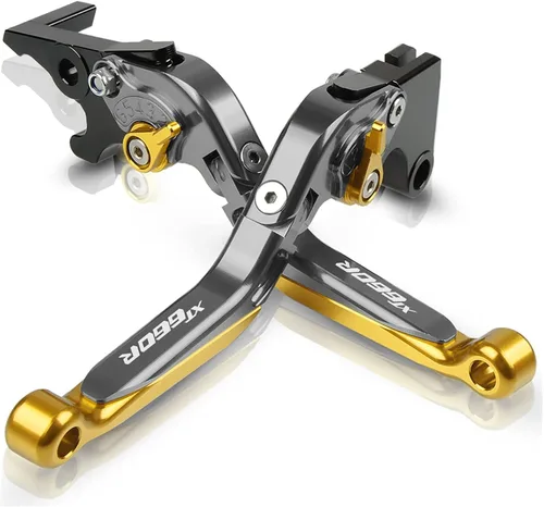 Vista 11 de Para Yamaha XT660R XT660 R 2014 2015 2016 2004-2017 Accesorios de motocicleta motocicleta ajustable extensible freno embrague palancas