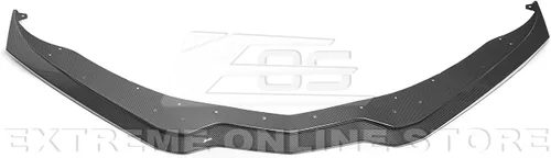 Vista 7 de Repuesto para Chevrolet Corvette C7 2014 Z06 Z07 Stage 2 Style Front Bumper Lower Lip Splitter (plástico ABS - fibra de carbono hidrosumergida)