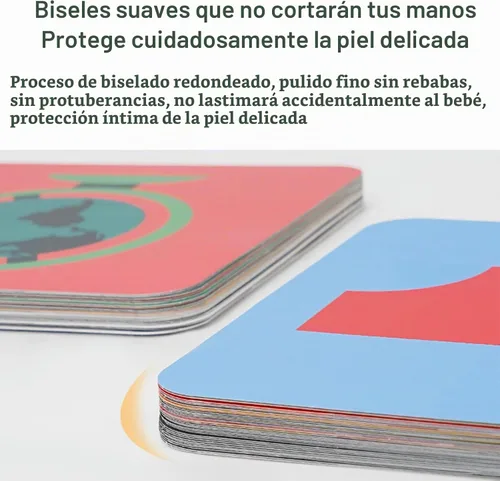 Vista 7 de BARMACO Tarjetas de aprendizaje blancas y negras de las PC del alto