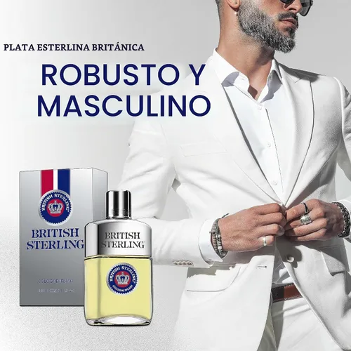 Vista 3 de British Sterling por Dana para Hombre. Colonia Splash, 3.8 onzas