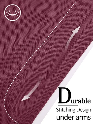 Vista 3 de TACVASEN - Camiseta de cuello polo táctica para hombre, diseño de manga larga y corta, para deportes y uso al aire libre