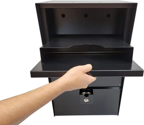 Vista 3 de Caja de lujo autónoma después de horas para llave de coche (solo caja de gotera)