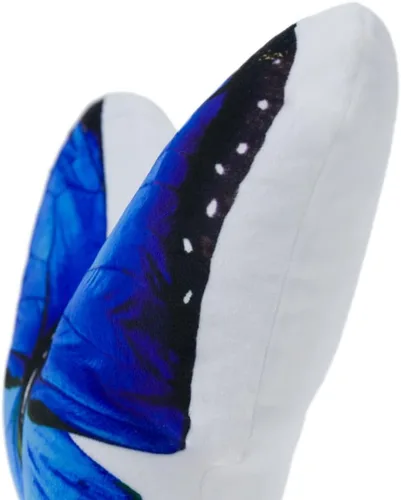 Vista 7 de JWH Almohada decorativa de mariposa 3D, almohada de animales estética, de peluche, funda de almohada con estampado de bonito cojín para cama, sofá