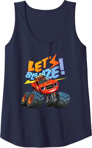 Vista 11 de Camiseta sin mangas Blaze Let's Blaze!, Negro, S