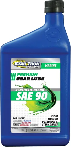 Vista 6 de STAR BRITE Star Tron Lubricante de engranajes de unidad inferior de alta viscosidad 80W90 - Inhibidores antidesgaste, óxido y corrosión, ideal