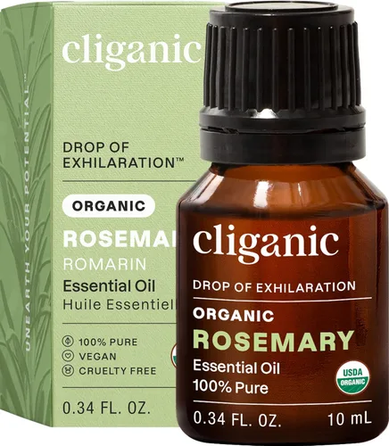 Vista 34 de Cliganic Aceite esencial de albahaca orgánica, 100% puro y natural para aromaterapia Con verificación sin OMG