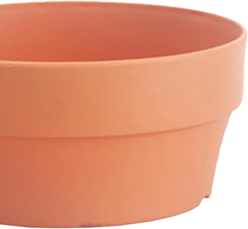 Vista 4 de 5 Pack round Plastic Flower Pot Set with Drainage Holes