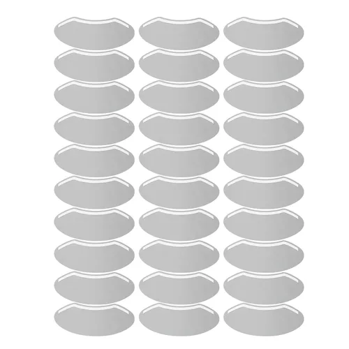 Vista 2 de 30 Clear Plastic Disposable Face Shields for Makeup, Face Shields for Hairdressing, Face Protection and Easy Application