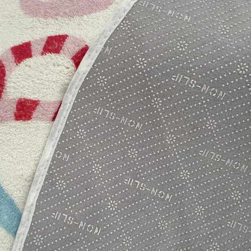 Vista 8 de USTIDE Alfombra de lana esponjosa con letras coloridas del alfabeto de 5 x 7 pulgadas para dormitorio de niños, lavable a máquina, tapete de juego