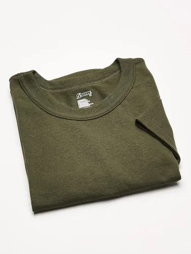 Vista 4 de Soffe Paquete de 3 camisetas militares de poliéster y algodón para hombre