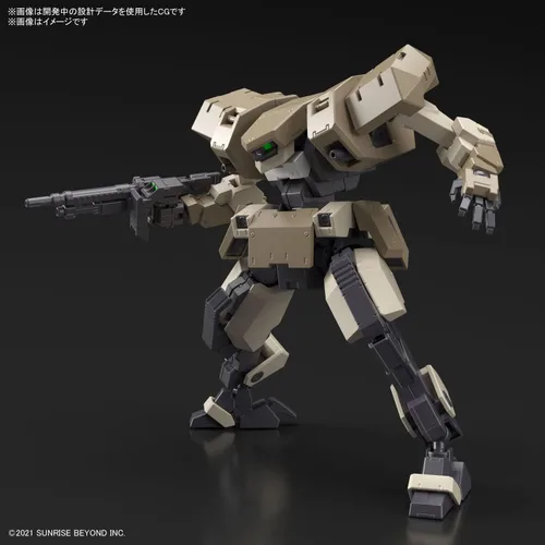 Vista 3 de Bandai Hobby - AMAIM Warrior at the Borderline - #09 Jo Hound HG 1/72 Model Kit