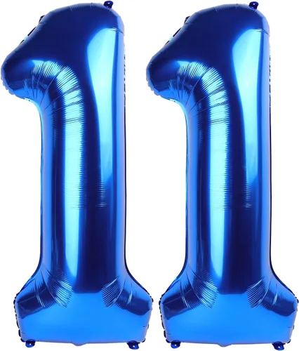 Vista 236 de Globo negro de 40 pulgadas con números del 0 al 9 (cero-nueve), globo de cumpleaños de gran tamaño, globo de helio de aluminio con números grandes