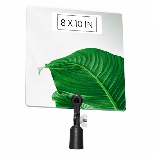 Vista 18 de Espejo de inspección Flex Vue con adaptador roscado, 3.5 pulgadas x 6 pulgadas