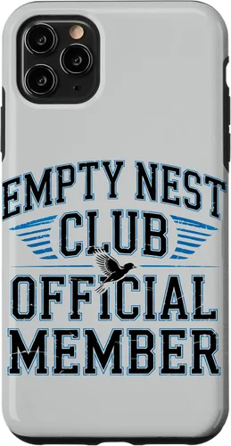 Vista 25 de Funny Empty Nester Club Proud Parents Case for iPhone 17