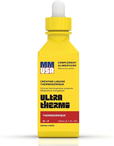Vista 2 de MMUSA Suero ultra termogénico: quemador de grasa superior y potenciador del metabolismo. Delgado, aumenta la energía y eleva el rendimiento previo