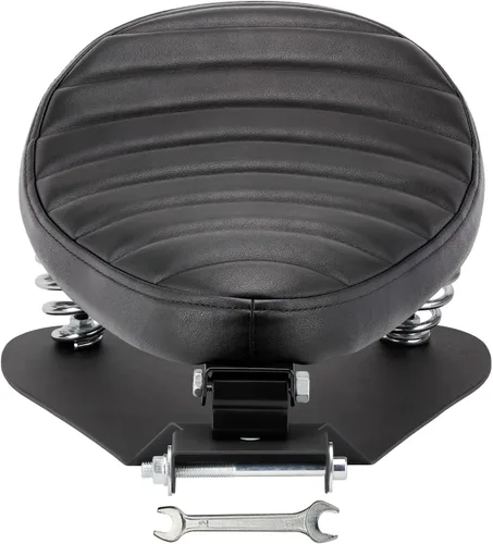 Vista 8 de Kit de asiento para motocicleta Bobber Solo para Harley Sportster 883 1200 Negro