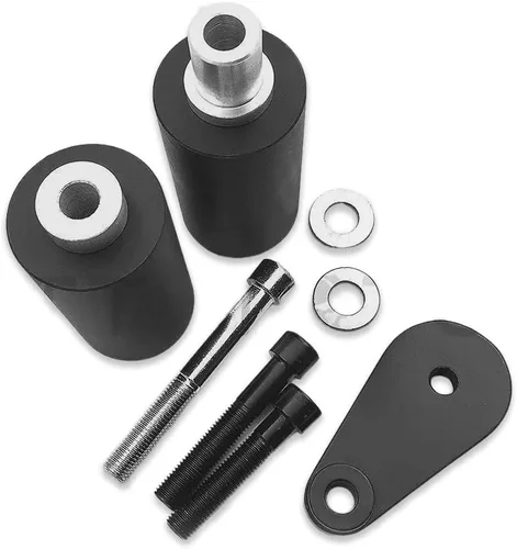 Vista 6 de MT219-023-BK - Protector deslizante de marco sin corte compatible con YZF R6 2003-2005 2006-2009 R6S BLK