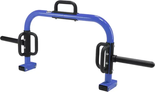 Vista 13 de CAP Barbell Barra de trampa abierta Deluxe - Barra hexagonal y de encogimiento para pesas olímpicas y estándar
