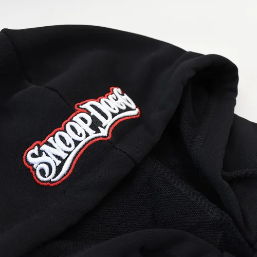 Vista 5 de Snoop Doggie Doggs Sudadera con capucha para mascotas de lujo, fuera de la cadena, pequeña