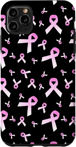 Vista 13 de Pink Ribbon Pattern Mestastatic Breast Cancer Awareness Case for iPhone 17