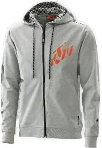Vista 2 de KTM Sudadera con capucha Radical Zip 2021 gris XS