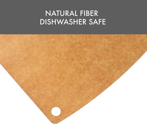 Vista 5 de Dexas Tabla de cortar compuesta de fibra natural, apta para lavavajillas, 17.25 x 12.75 pulgadas, apta para cuchillos