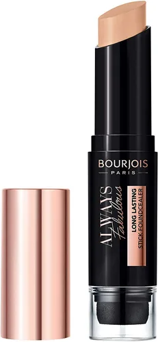 Vista 4 de Bourjois Always Fabulous 24 Hour 2 en 1 Base y corrector en barra con licuadora, 110 vainilla clara