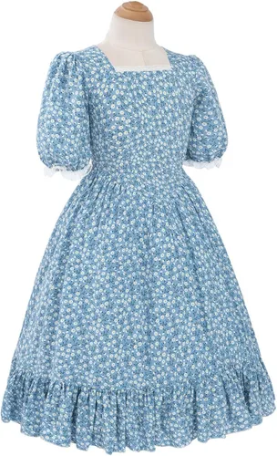 Vista 56 de Nuoqi - Vestidos de pionera para niñas, disfraz colonial