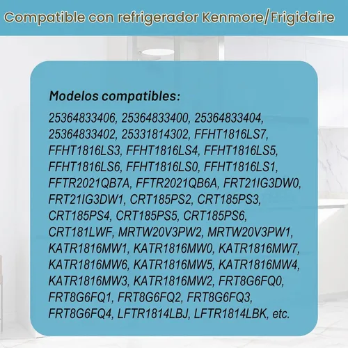 Vista 7 de 240534901 Barra de repuesto para estante de puerta (paquete de 2) – Compatible con Frigidaire Kenmore Refrigerador Frigidaire Barra de retención