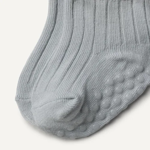 Vista 4 de Amazon Essentials Calcetines tobilleros unisex con agarre antideslizante para bebés, 14 pares