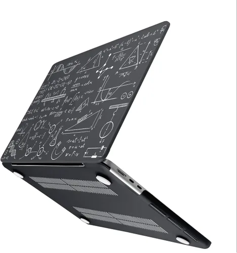 Vista 5 de Batianda Funda para MacBook Air 2023 de 15 pulgadas con chip M2 modelo A2941, carcasa rígida de plástico de diseño único, cubierta de teclado