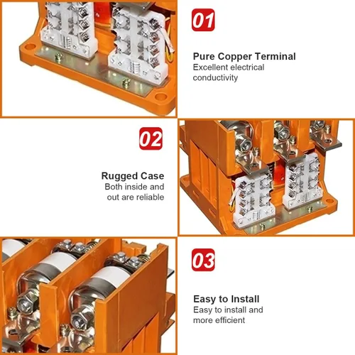Vista 2 de ATO Contactor de vacío de CA Contactor eléctrico Contactor de motor Contactor de motor Contactor de CA de baja tensión para minería 3 fases 250A