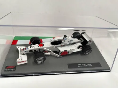 Vista 2 de OPO 10 - Coche miniatura Fórmula 1 1/43 Compatible con BAR 002 - Jacques Villeneuve - 2000 - FD092