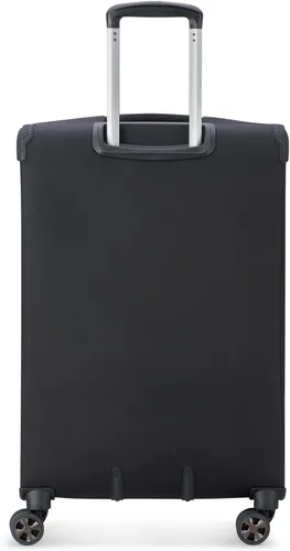 Vista 34 de DELSEY PARIS Helium DLX Softside - Maleta expandible con ruedas giratorias, azul marino, a cuadros, mediano de 25 pulgadas