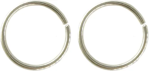 Vista 9 de Aretes de aro pequeños de plata de ley dorada para mujer, cartílago, nariz, hélix, tragus