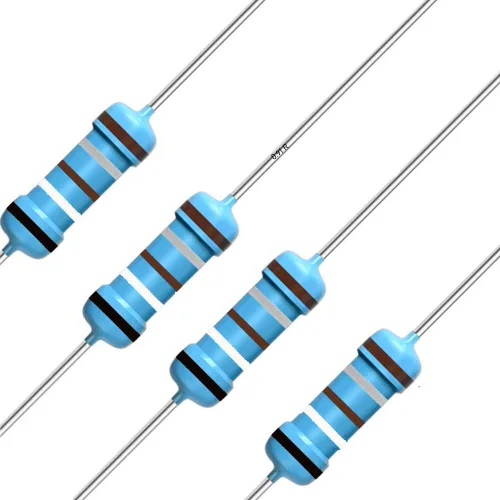Vista 119 de California JOS - 100 resistencias de 0.24 ohm 1/2 W (0.5 vatios) ±1% tolerancia de película metálica, resistencia fija múltiple de valores