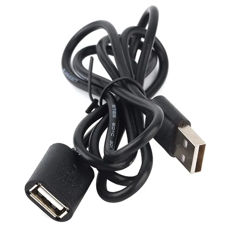 Vista 5 de Cable de carga USB para reloj M200, pulsera inteligente 5i USB l Cable de carga para Huawei Smart Bracelet 4, 1M 5i caucho TPE cable suave negro